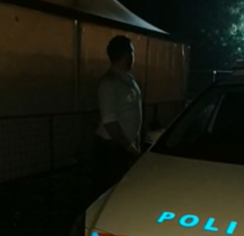 112-dokkum Politie houdt 20-jarige Dokkumer aan na plassen over politie-auto